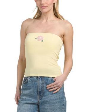 Marshalls Hibiscus Tube Top For - Blue