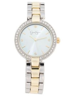 Marshalls 4Pc Round Watch And Bracelets Set For - Metallic