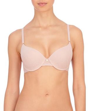 Marshalls Sheer Jacquard Full Fit Contour Underwire Bra For - Green