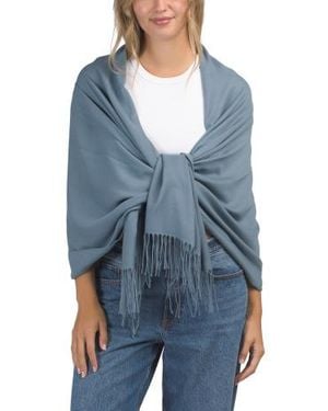 Marshalls Pashmina Style Scarf For - Blue