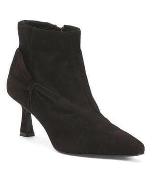 Marshalls Suede Yael Pointed Toe Boots For - Black
