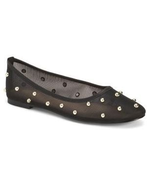 Marshalls Sadie Studded Ballet Flats For - Black