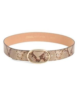 Marshalls Leather Zero Cobra Belt - White
