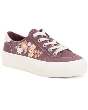 Marshalls Sadie Sun Embroidered Sneakers For - Pink
