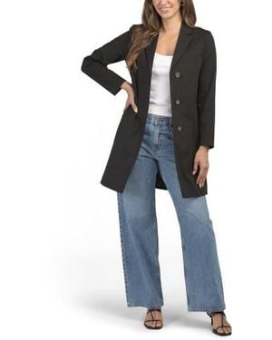 Marshalls Notch Neck Rain Coat For - Black