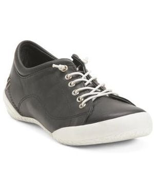 Marshalls Leather Tessa Sneakers For - Black