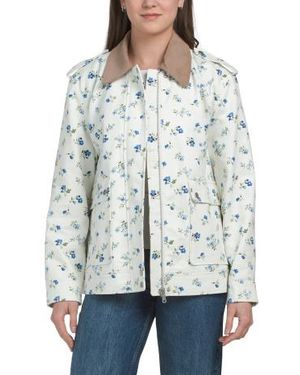 Marshalls Oversized Aviator Jacket With Straight Hem For - Gray