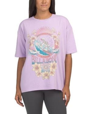 Marshalls Goes Around Here Short Sleeve T-Shirt For - Purple