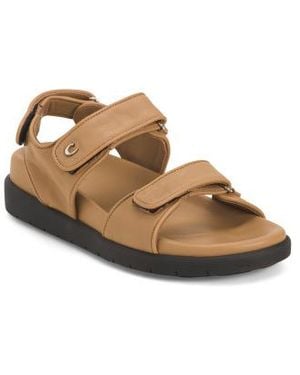 Marshalls Leather Gilmore Sandals For - Brown