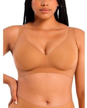 Marshalls Starlette Plunge Wire Free Bra For - Orange