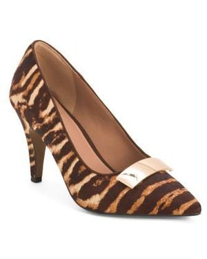 Marshalls Leather Prisa Pumps For - Brown