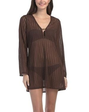 Marshalls Cover-Up Dress With Hardware For - Brown