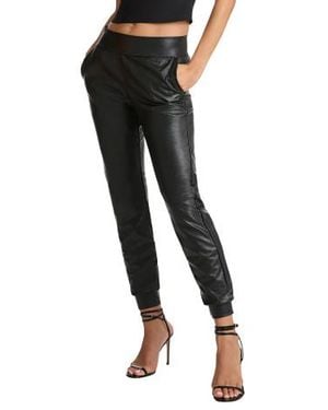 Marshalls Faux Patent Leather Leggings For - Black
