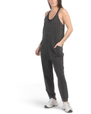 Marshalls Harem Jumpsuit And Halter Bra Set For - Black