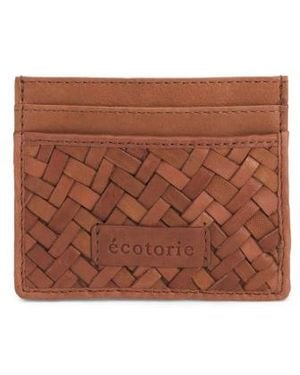 Marshalls Leather Denton Card Holder For - Brown