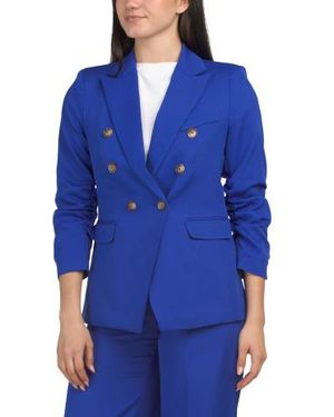 Marshalls Button Front Blazer For - Blue