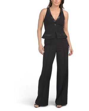 Marshalls Sleeveless V-Neck Jumpsuit For - Black
