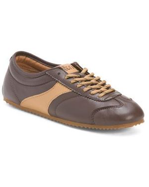 Marshalls Leather Sneakers For - Brown