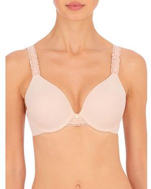 Marshalls Full Figure Body Doubles Lace Trim Full Fit Contour Bra For - Green