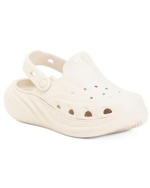 Marshalls Wave Rx Recovery Clogs With Extended Sizing For - White