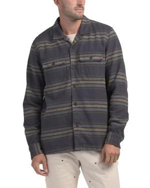 Marshalls Striped Rancher Shirt For - Gray