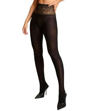 Marshalls Ultimate Opaque Tights For - Black