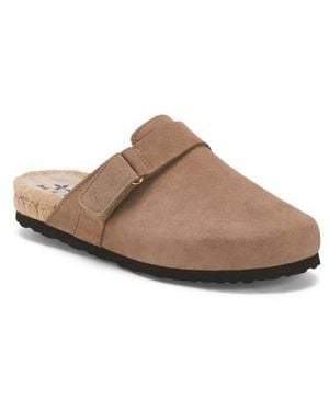 Marshalls Suede Espadrille Mules For - Brown