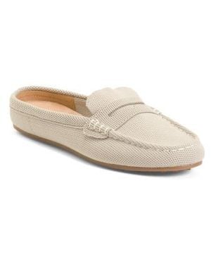 Marshalls Deja Comfort Knit Loafer Mules For - White