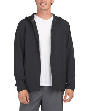 Marshalls Stretch Hooded Active Jacket - Black