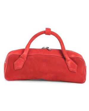 Marshalls Suede Delilah Satchel For - Red