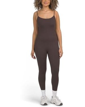 Marshalls Body Hugging Ankle Length Jumpsuit For - Brown