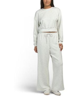 Marshalls 2Pc Wide Leg Sweatsuit For - Gray