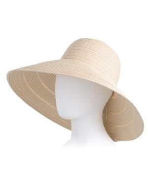 Marshalls Upf 50 Plus Ultrabraid Round Crown Sun Hat For - White