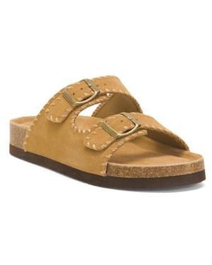 Marshalls Suede Ewan Sandals For - Brown