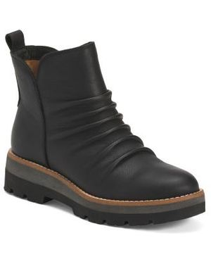Marshalls Leather Yonder Booties For - Black