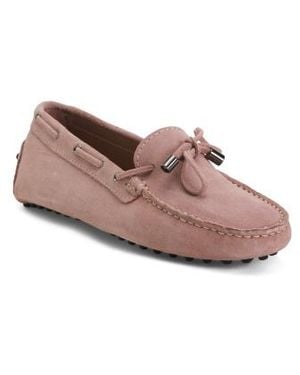 Marshalls Suede Drivers For - Pink