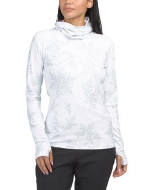Marshalls Bonnie Base Layer Funnel Neck Top For - White