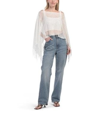 Marshalls Sequin Poncho For - Blue