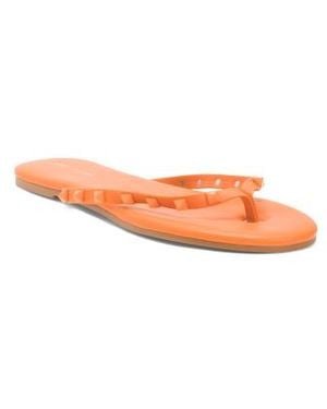 Marshalls Rivington Studded Thong Sandals For - Orange