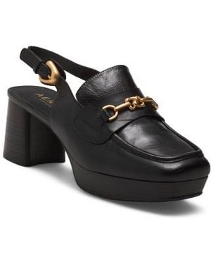 Marshalls Leather Sorin Heels For - Black