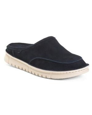 Marshalls Suede Uptown Clogs For - Blue
