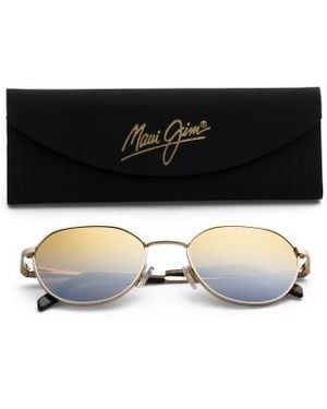 Marshalls 52Mm Round Sunglasses - Black