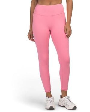 Marshalls Butter Soft No Front Seam Frost Leggings For - Pink