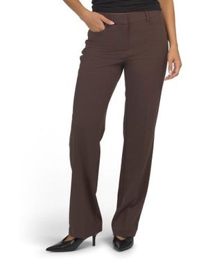 Marshalls Stretch Slim Fit Pants For - Brown