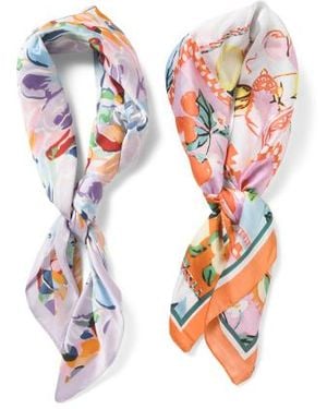 Marshalls 2Pk Square Scarves - Multicolor