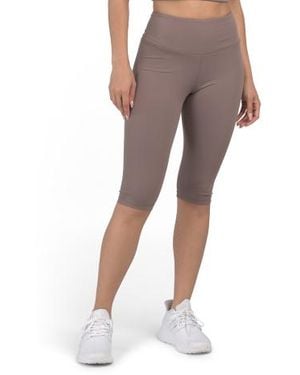 Marshalls Buttery Soft Owen Capri Leggings For - Gray