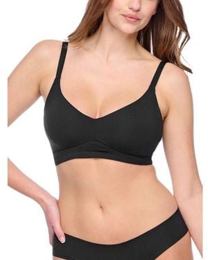 Marshalls Free Cut Micro Curvy Bralette For - Black