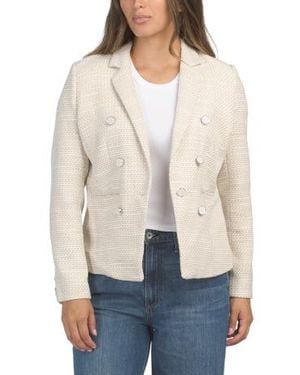 Marshalls Classic Tweed Blazer For - Natural