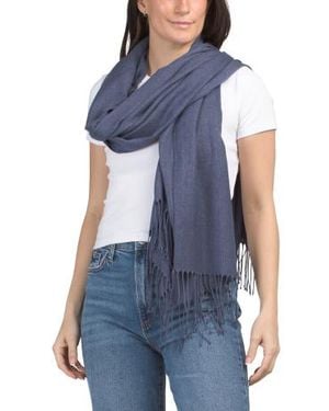 Marshalls Pashmina Style Scarf For - Blue