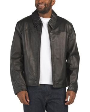 Marshalls Leather Jacket For - Gray